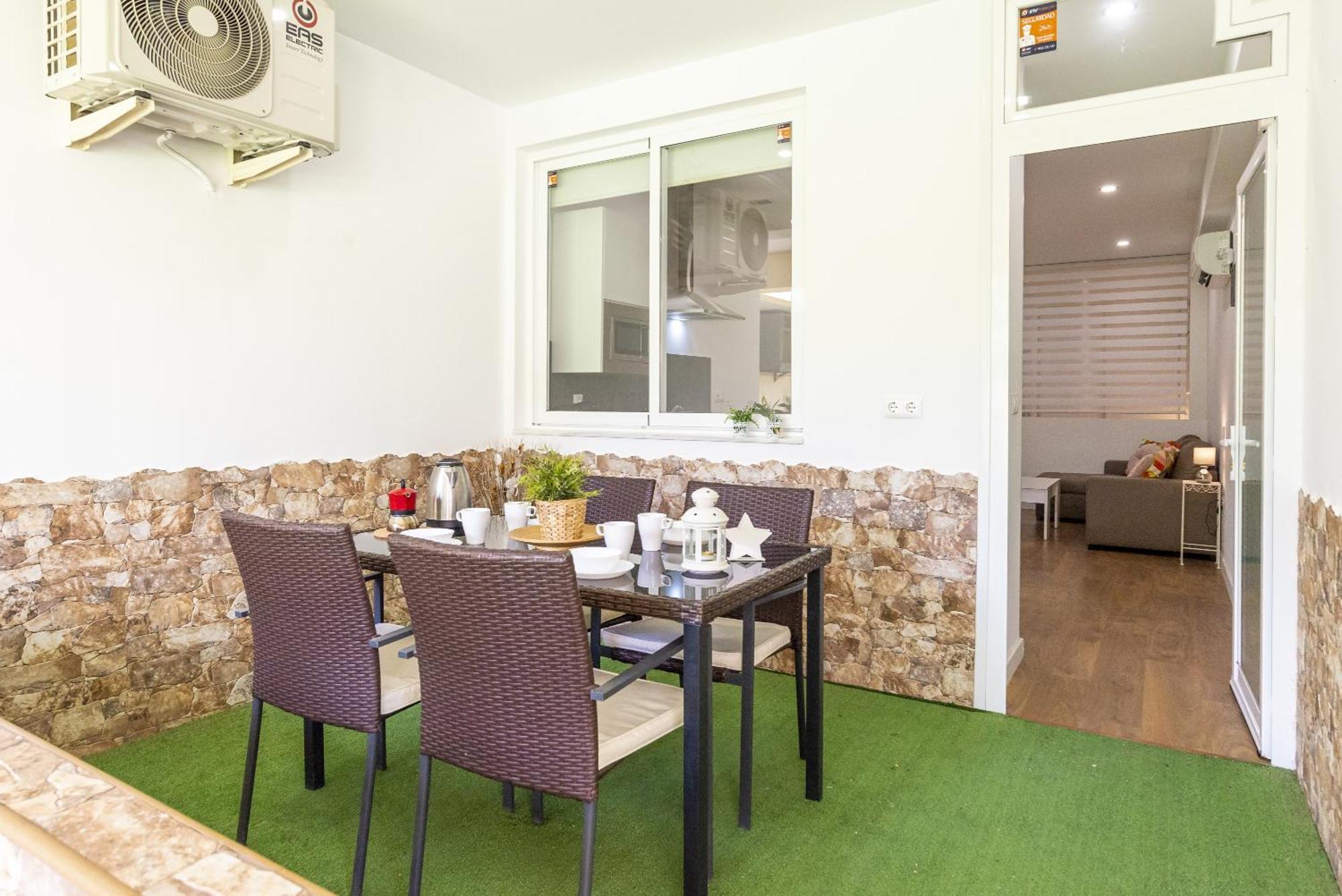 Beach Garden Apartment 托雷莫利诺斯 外观 照片