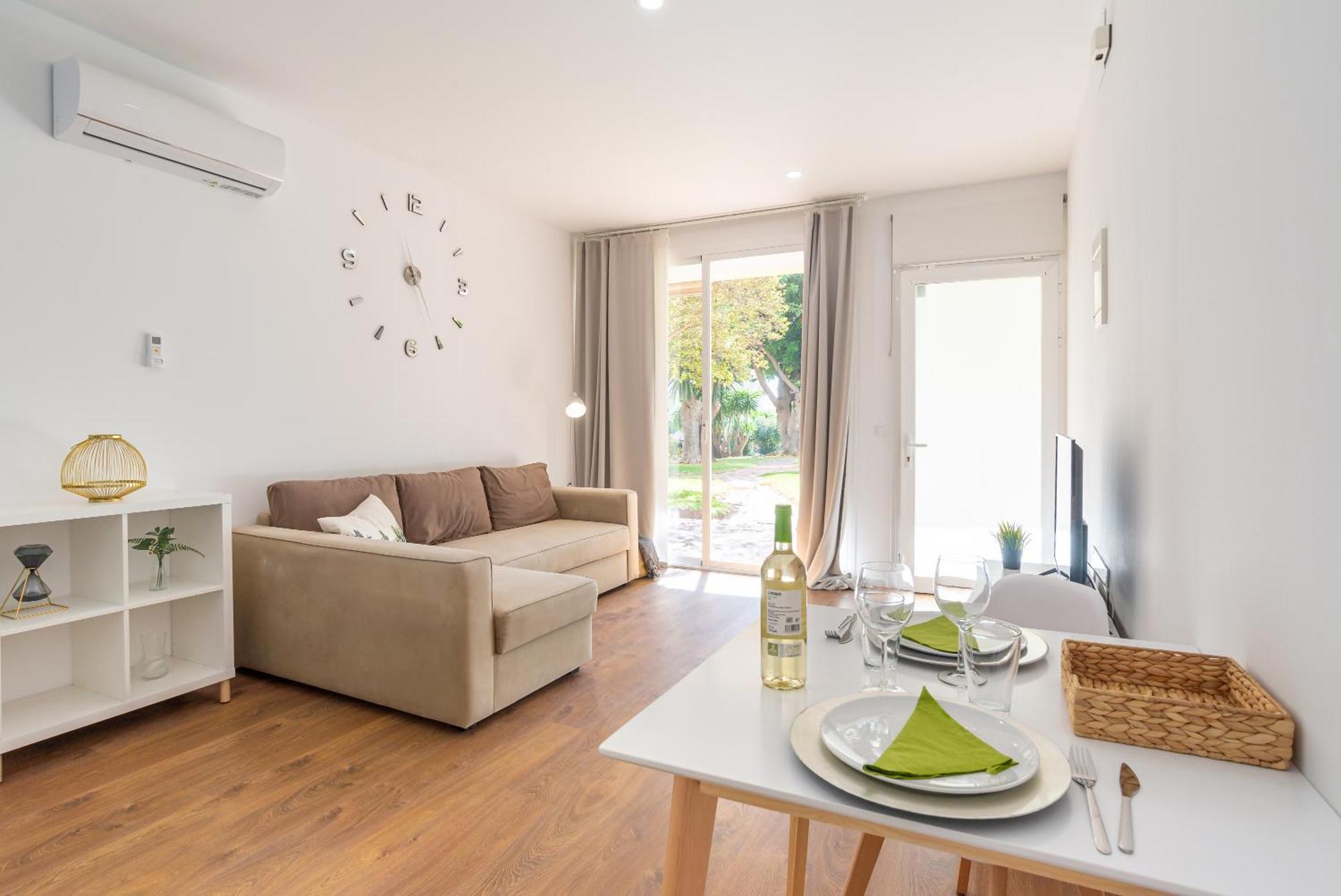 Beach Garden Apartment 托雷莫利诺斯 外观 照片